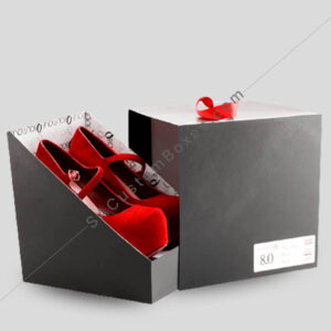 custom made branded shoes packaging boxes